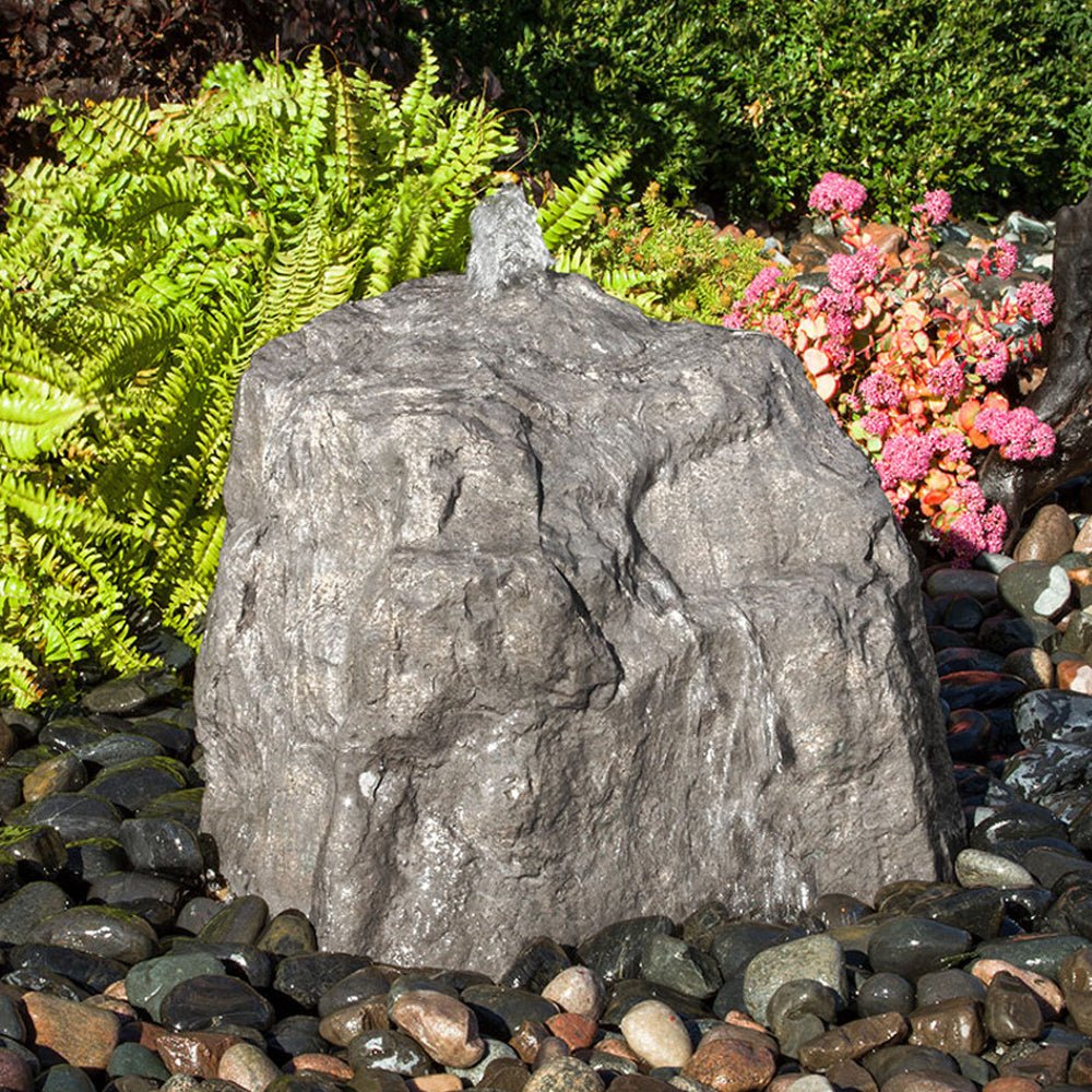 Sand River Falls Stone Garden Fountain - Blue Thumb - American Pond Supplies -Sand River Falls Stone Garden Fountain