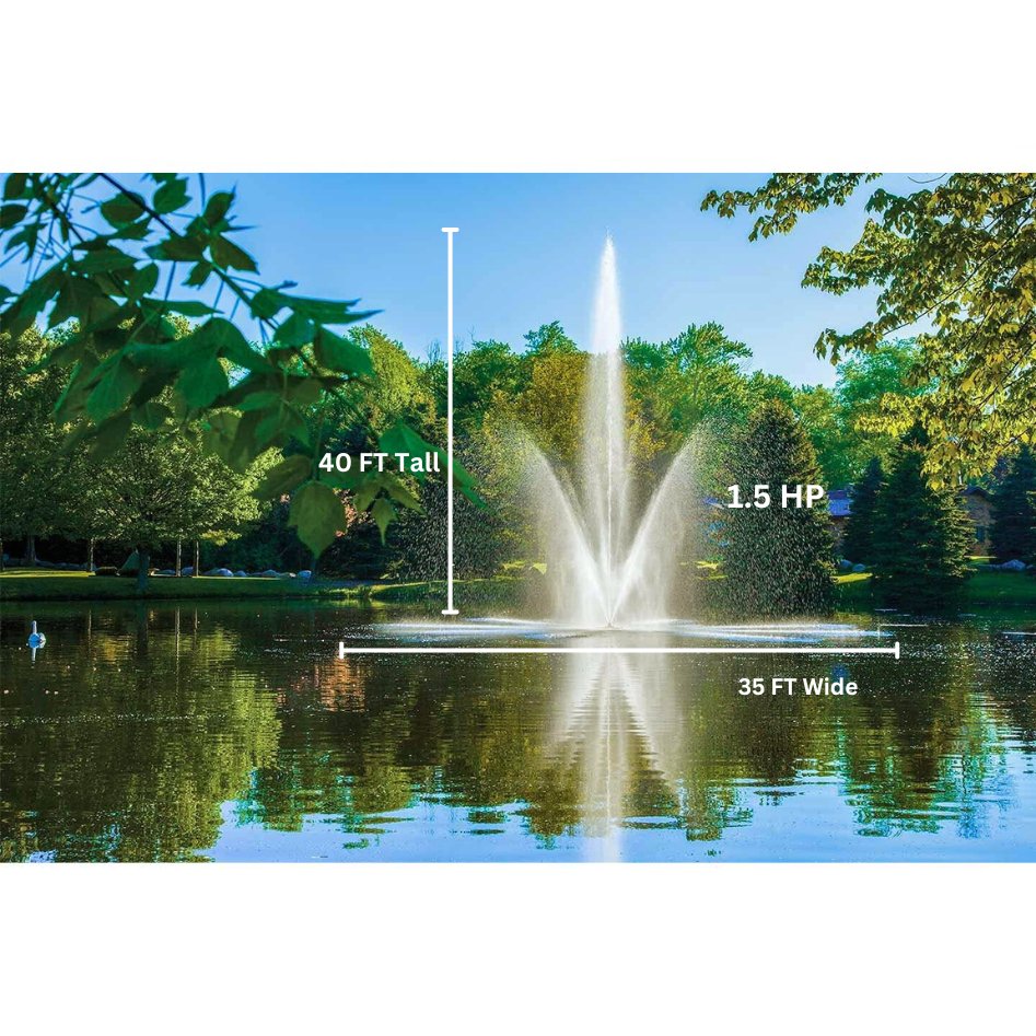 Scott Aerator Atriarch Pond Fountain - Scott Aerator - American Pond Supplies -Scott Aerator Atriarch Pond Fountain