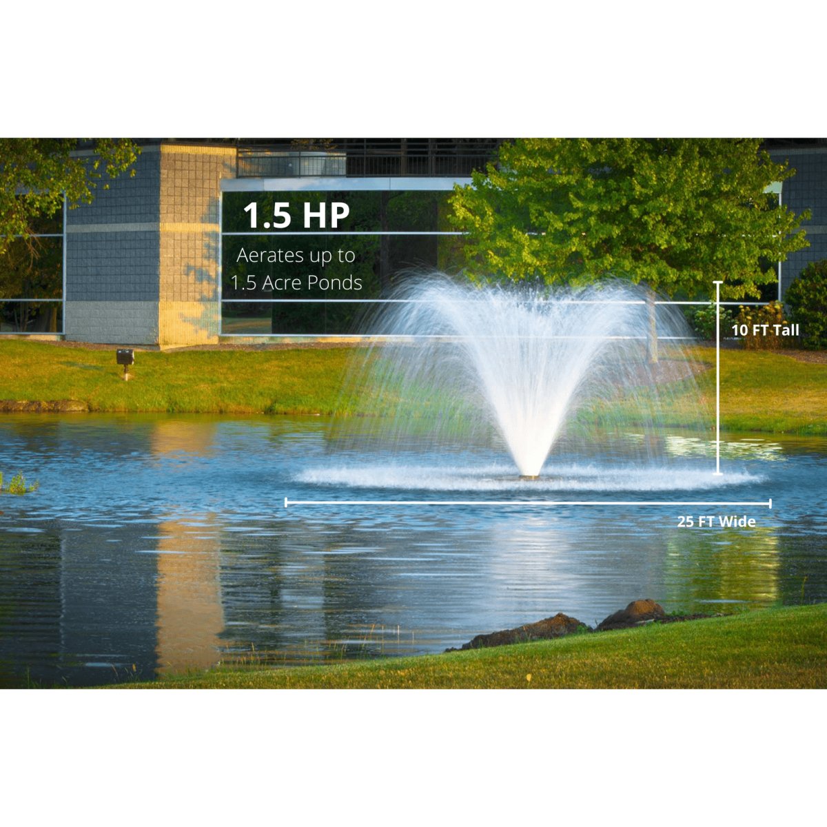 Scott Aerator DA-20 Aerating Pond Fountain - Scott Aerator - American Pond Supplies -Scott DA-20 Display Aerator: Transform Your Pond with America's #1 Trusted Pond Equipment Retailer!