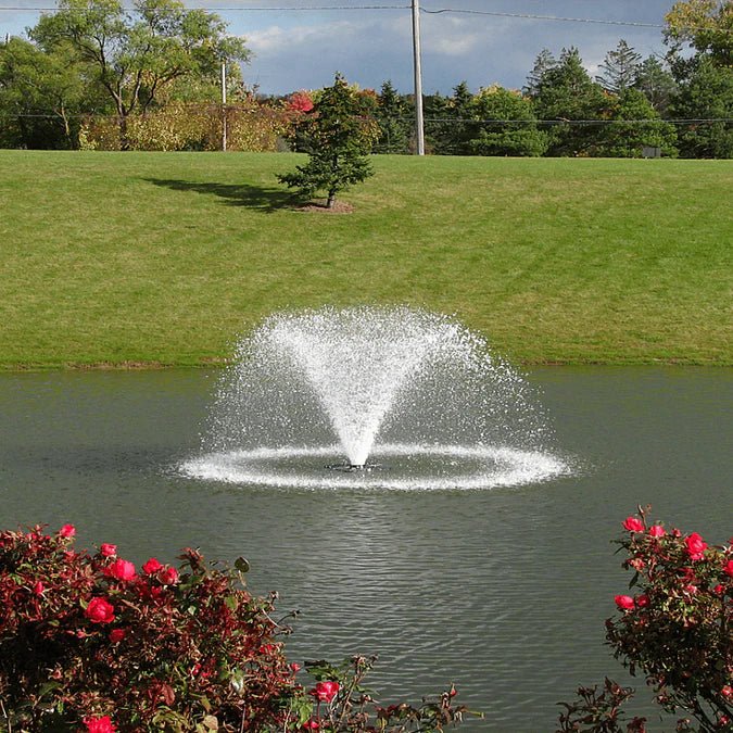 Scott Aerator North Star Pond Fountain 1/2 HP 230V - Scott Aerator - American Pond Supplies -Scott Aerator North Star Pond Fountain 1/2 HP 230V