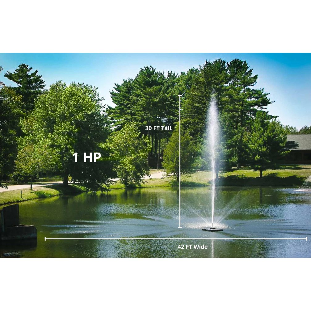 Scott Aerator Skyward Pond Fountain - Scott Aerator - American Pond Supplies -Scott Aerator Skyward Pond Fountain