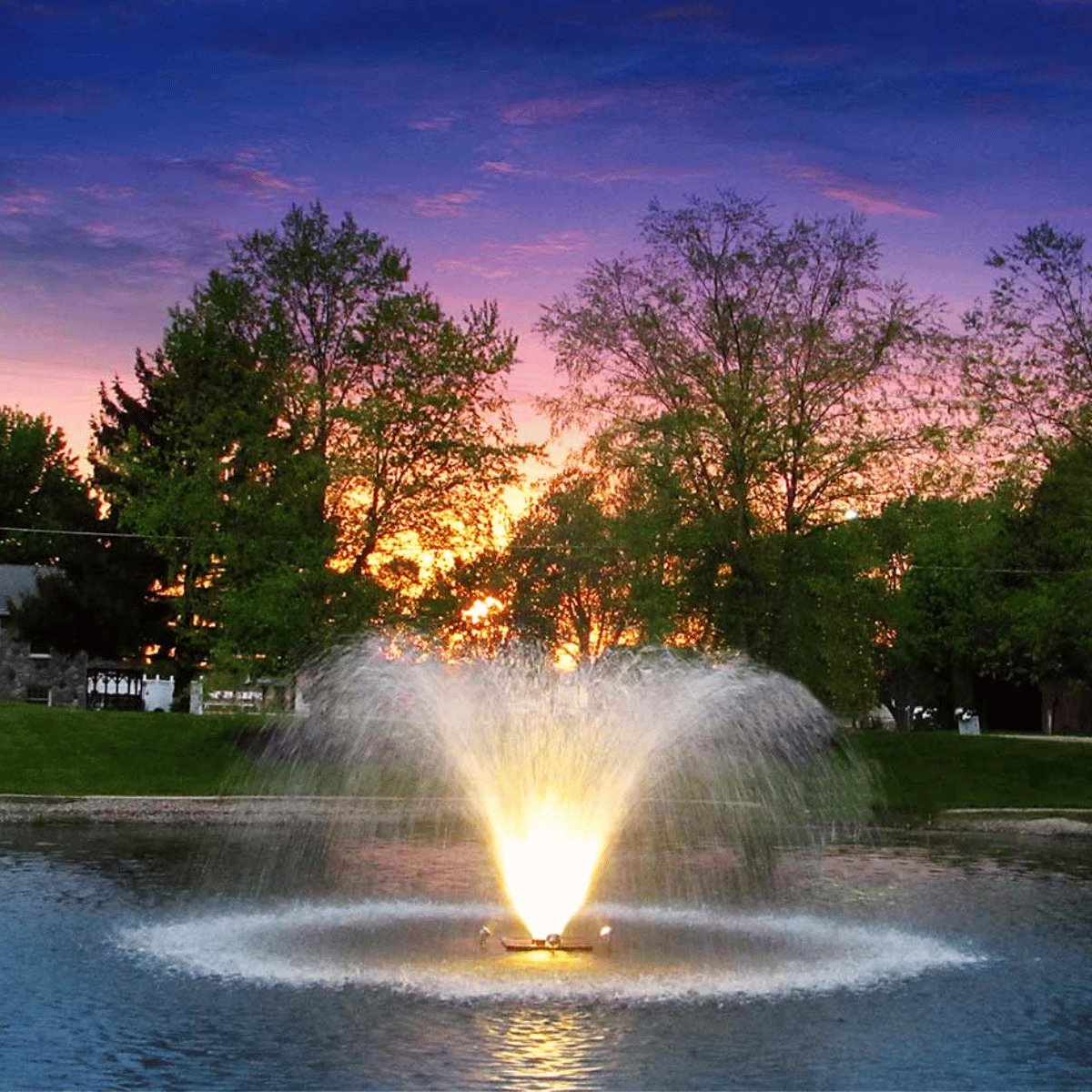 Scott Aerator Warm White LED Fountain Lights - Scott Aerator - American Pond Supplies -Scott Aerator Warm White LED Fountain Lights