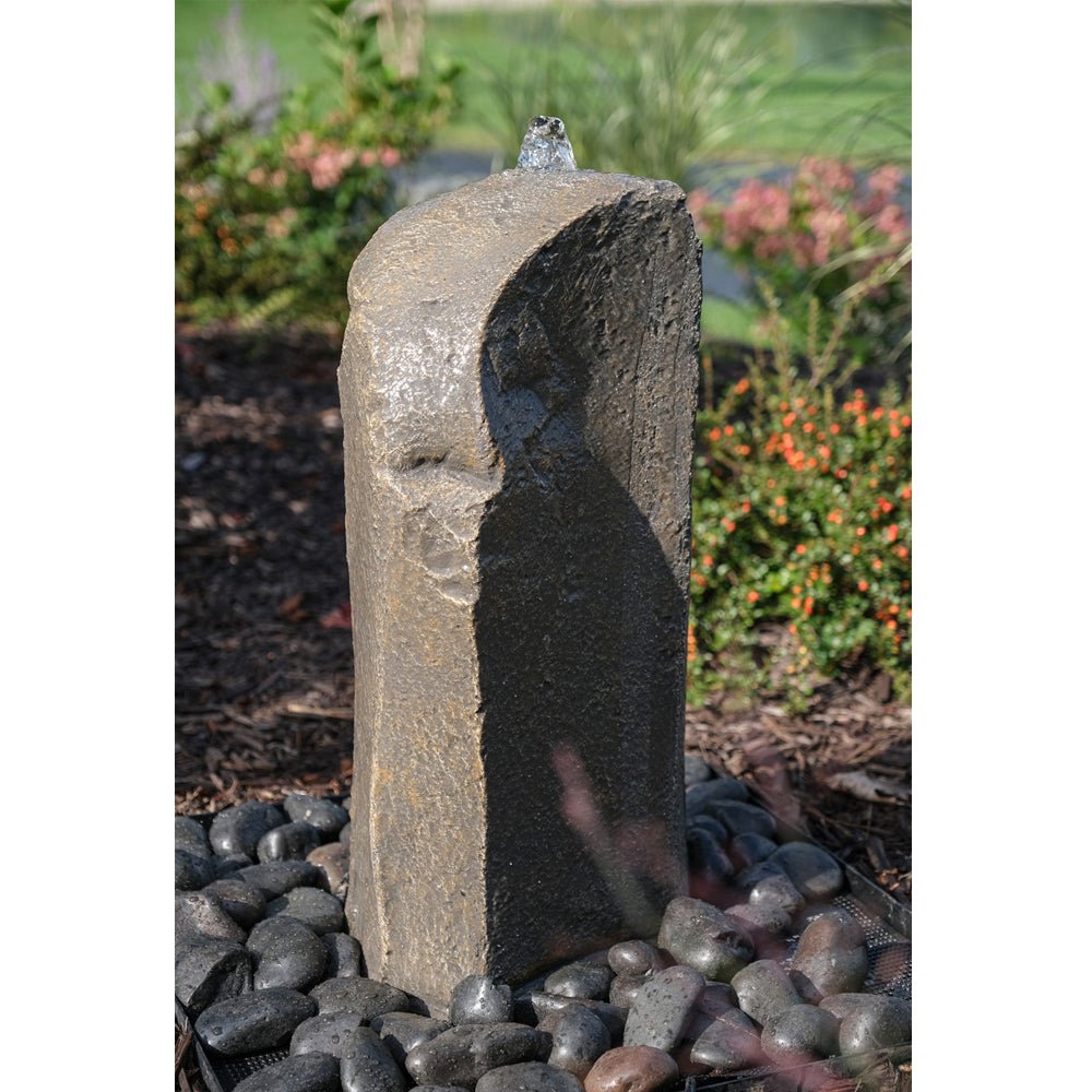 Silver Falls Outdoor Fountain Rock - Blue Thumb - American Pond Supplies -Best Price Guaranteed "Silver Falls" Outdoor Fountain 