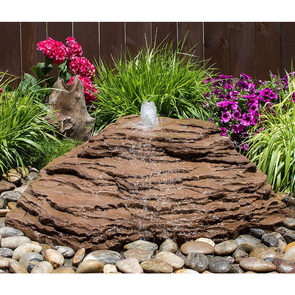 Slate River Falls Stone Fountain - Blue Thumb - American Pond Supplies -Slate River Falls Stone Fountain