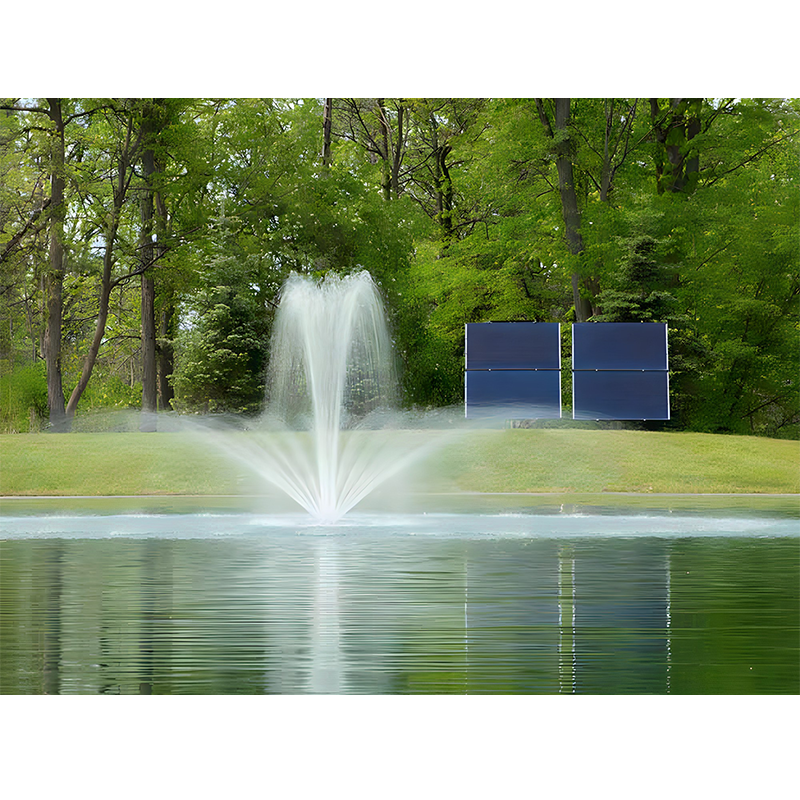 Airmax® SolarSeries Fountain w/ Solar Panels & EasyMount Assembly 100' Cord - American Pond Supplies Airmax®