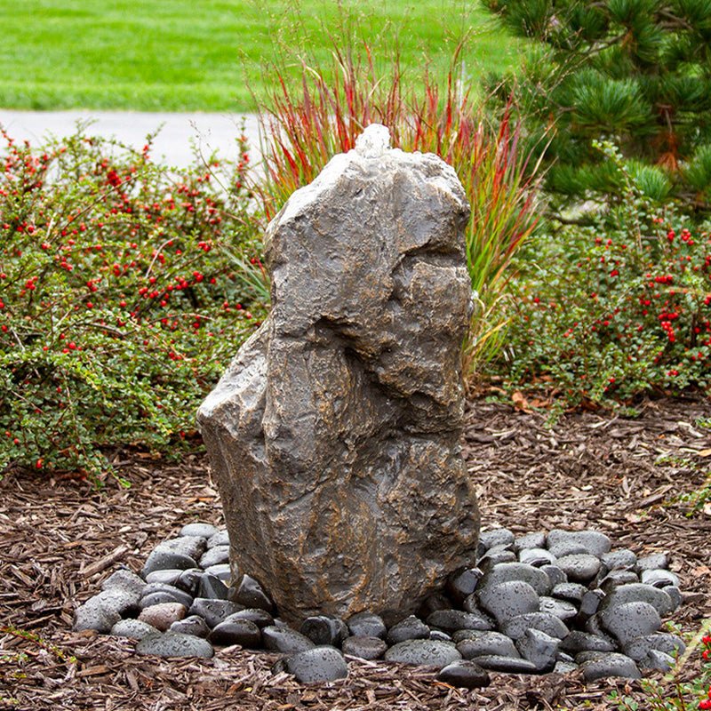 Sonoma Rock Outdoor Fountain - Blue Thumb - American Pond Supplies -Landscaping "Sonoma" Rock Outdoor Fountain | Best Prices Online