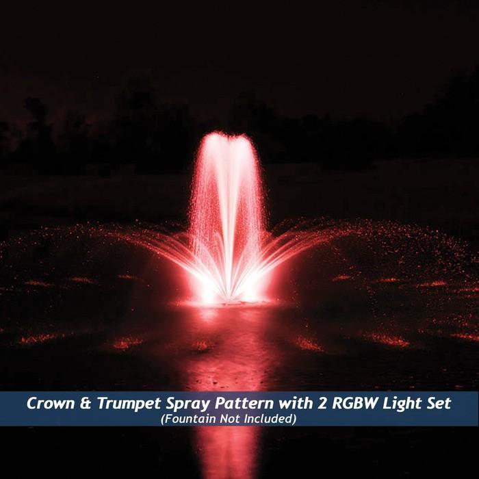 Airmax® RGBW Color-Changing LED Fountain Light Set - Airmax® - American Pond Supplies -Airmax® RGBW Color-Changing LED Fountain Light Set