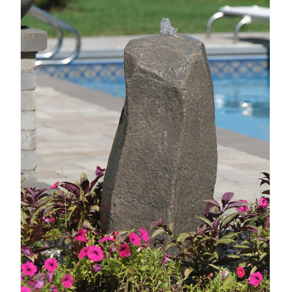 Twisted Creek Garden Fountain Rock - Blue Thumb - American Pond Supplies -Twisted Creek Garden Fountain Rock